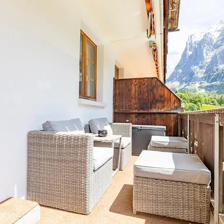 Baerefalli Eiger Panorama * جريندلوالد