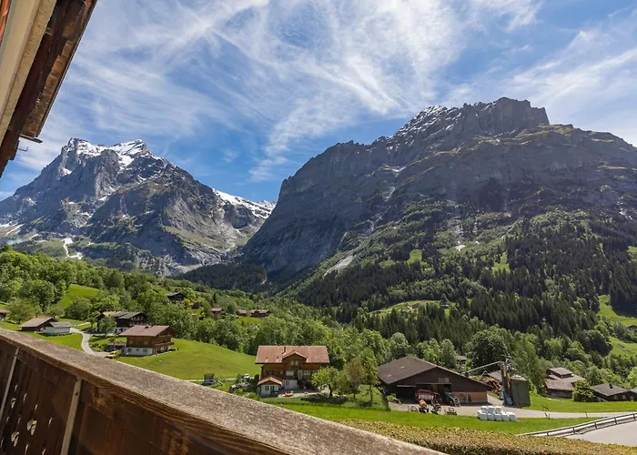 Baerefalli Eiger Panorama